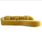 Elijah Japandi Style Curve Sofa