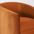 Elise Swivel Barrel Accent Chair
