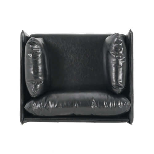 Faux Leather MCM Lounge Chair (3 Colors)