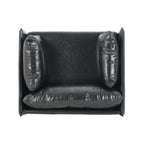 Faux Leather MCM Lounge Chair (3 Colors)