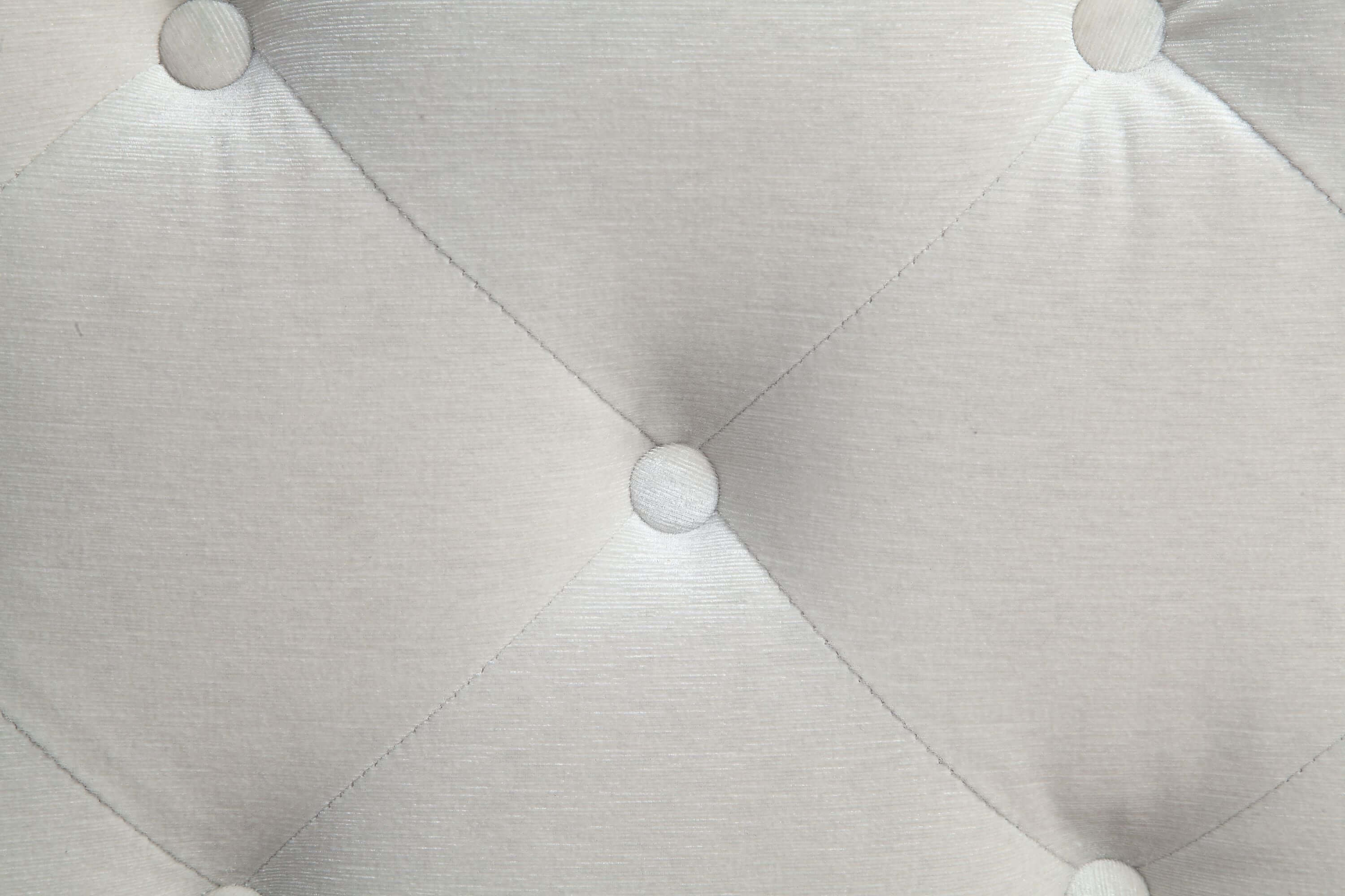 Atronia Beige Tufted Fabric Corner Sectional 133L