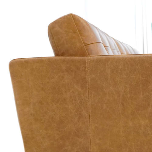 Christopher MCM Leather Power Reclining Sofa 93