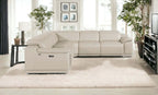 Italian Leather Power-Reclining Corner Sectional Sofa (Various Size and Colors)