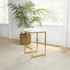 Joel Classy Gold Velvet Upholstered Bar Seat Stool