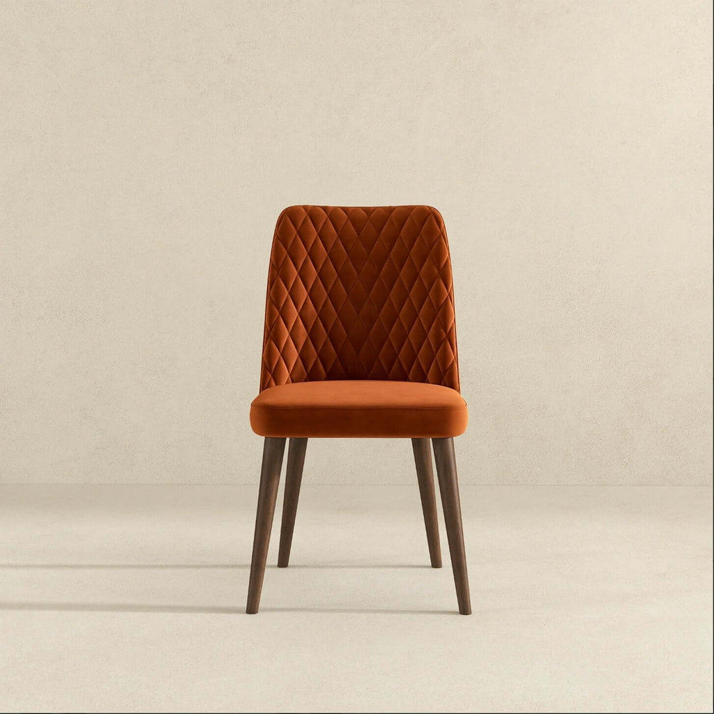 Katie Tufted Velvet Dining Chairs (Set Of 2)