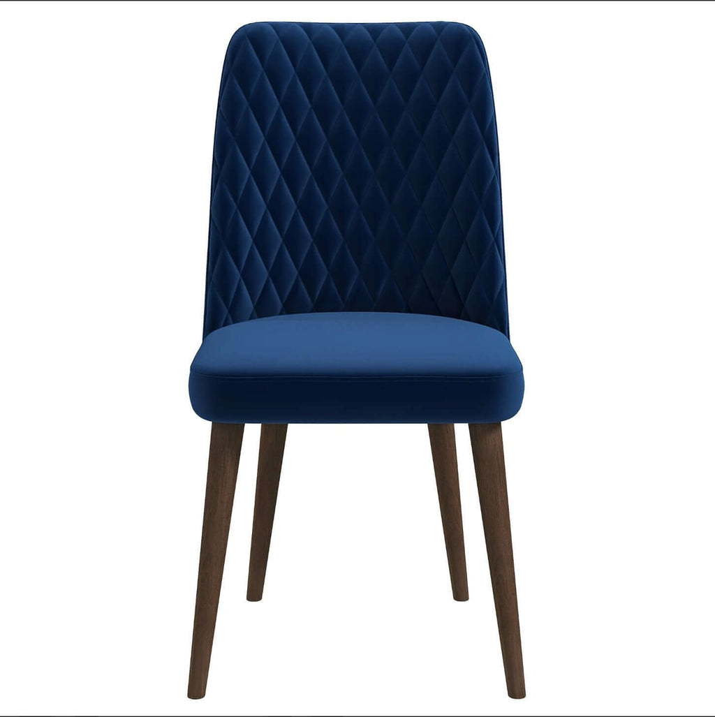 Katie Tufted Velvet Dining Chairs (Set Of 2)