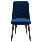 Katie Tufted Velvet Dining Chairs (Set Of 2)