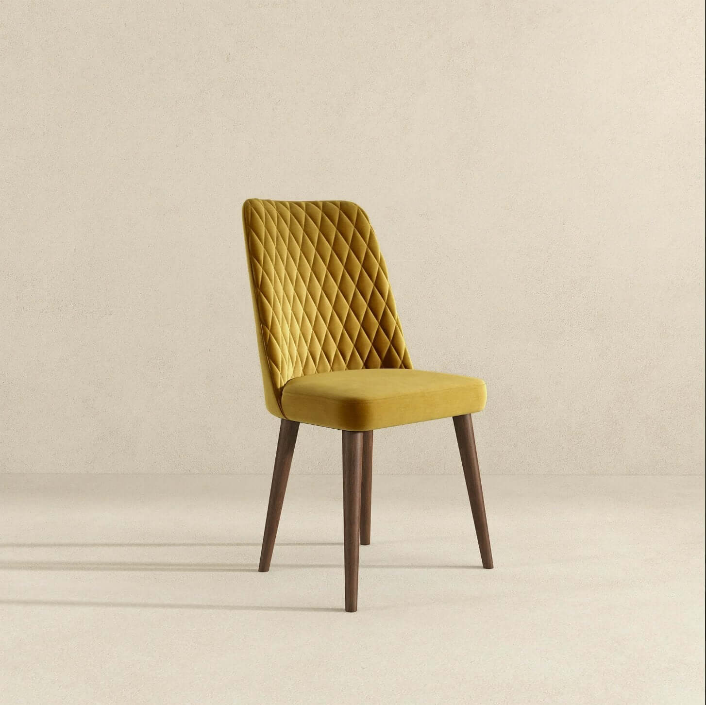 Katie Tufted Velvet Dining Chairs (Set Of 2)