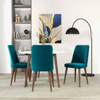 Katie Tufted Velvet Dining Chairs (Set Of 2)