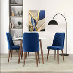Katie Tufted Velvet Dining Chairs (Set Of 2)