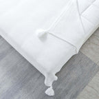 Knitted Acrylic Throw Blanket 50' X 60' (7 Colors)