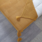 Knitted Acrylic Throw Blanket 50' X 60' (7 Colors)