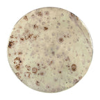 Pam Antique Beige Iron Accent Table 22