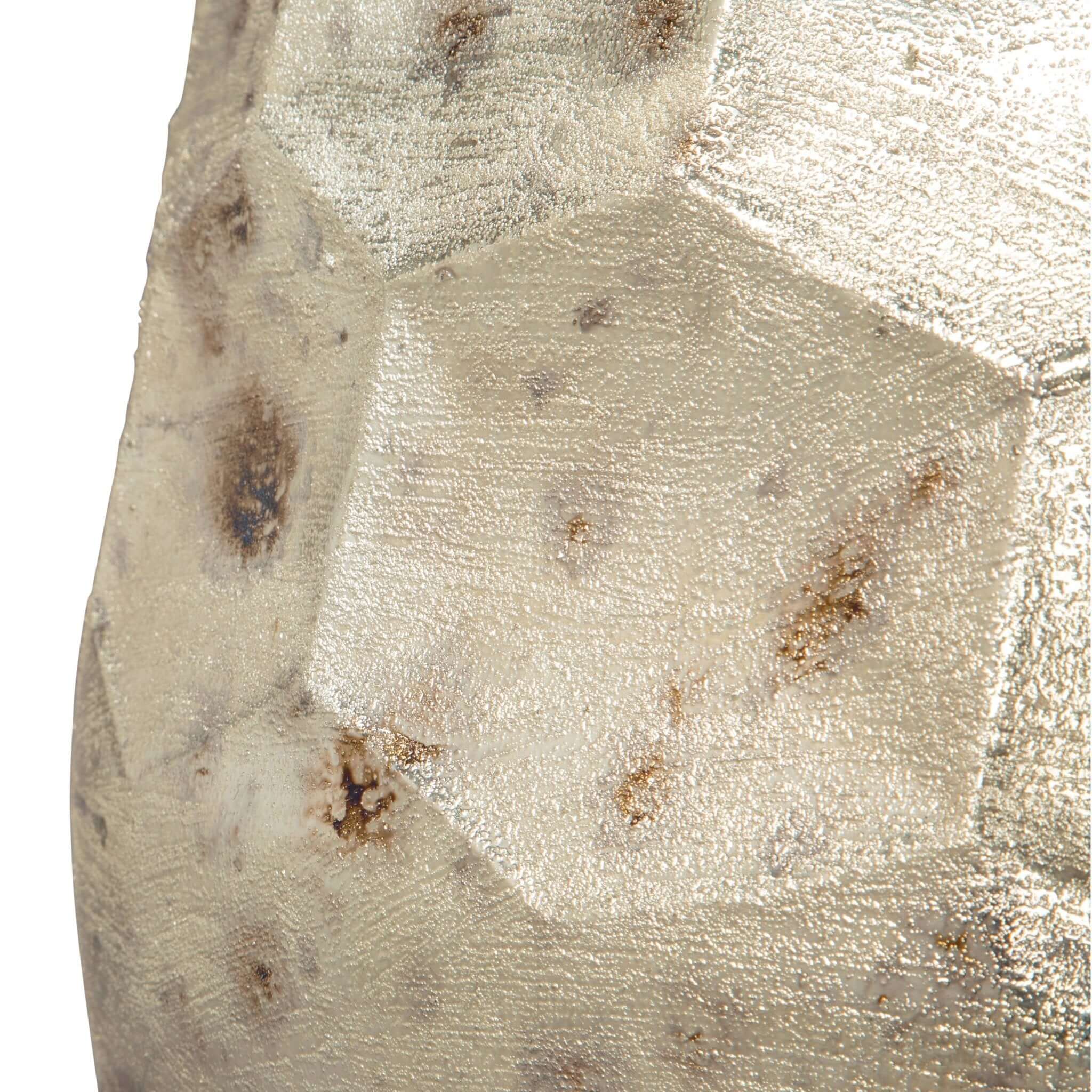 Pam Antique Beige Iron Accent Table 22