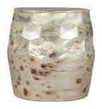 Pam Antique Beige Iron Accent Table 22