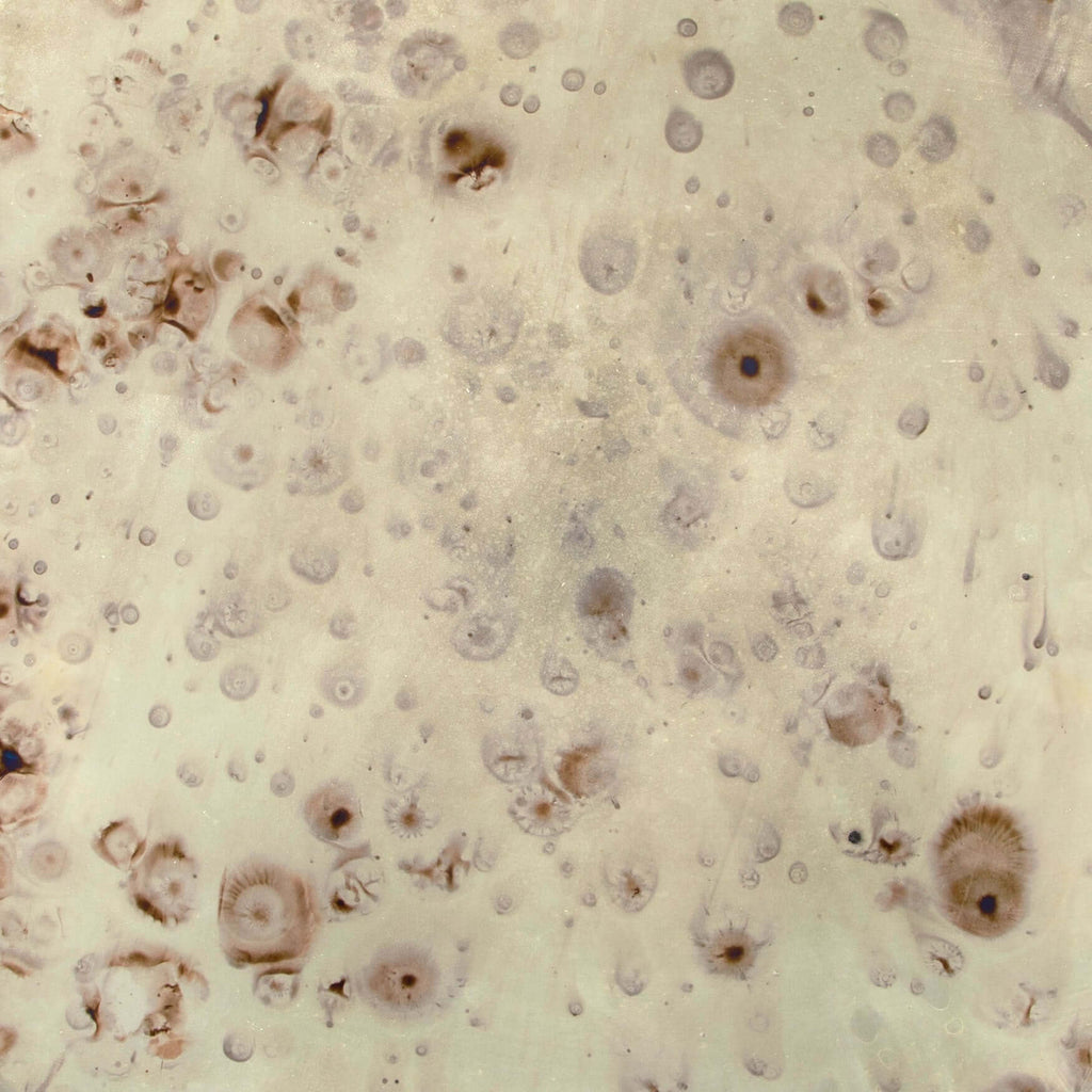 Pam Antique Beige Iron Accent Table 22