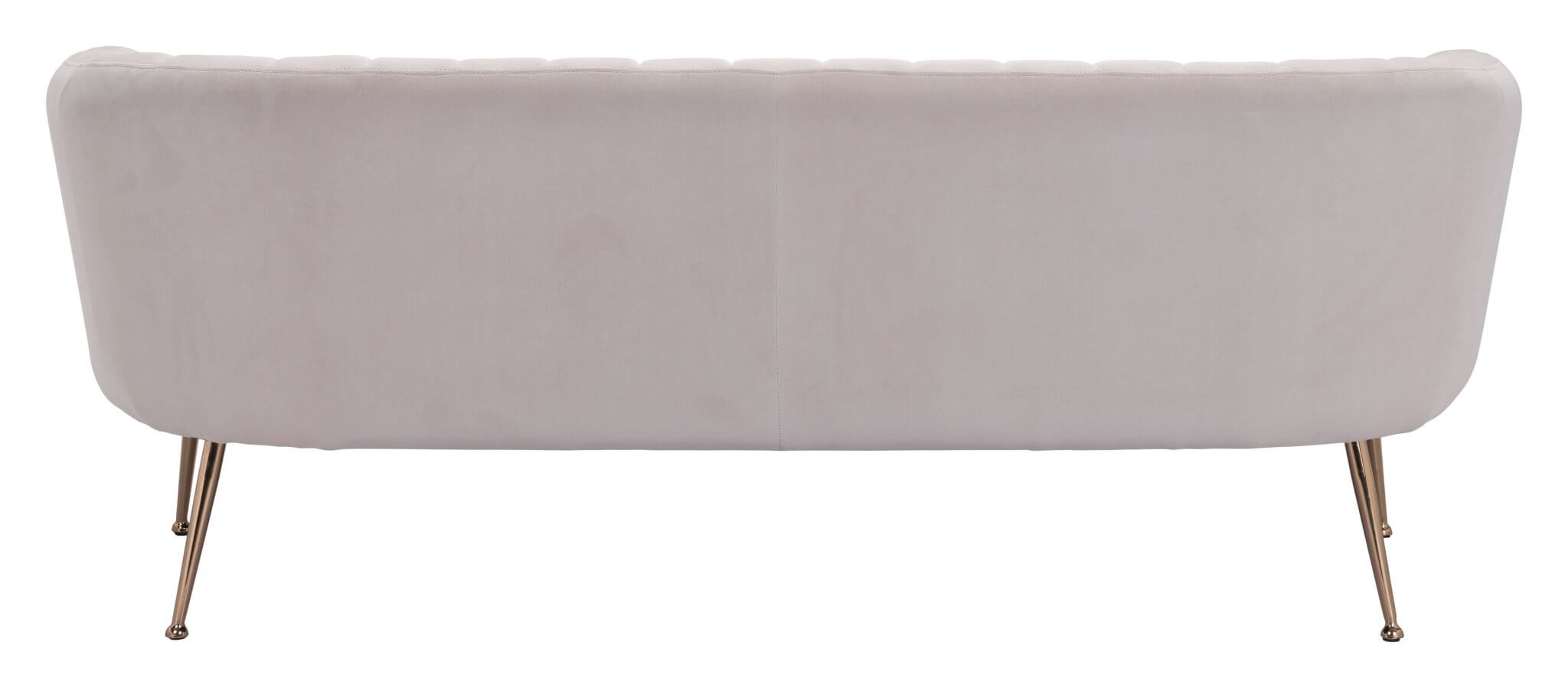 Deco Channel Tufted Sofa Loveseat (2 Colors) 70”