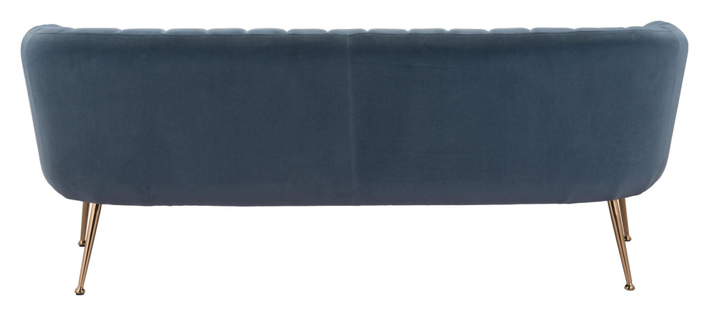 Deco Channel Tufted Sofa Loveseat (2 Colors) 70”