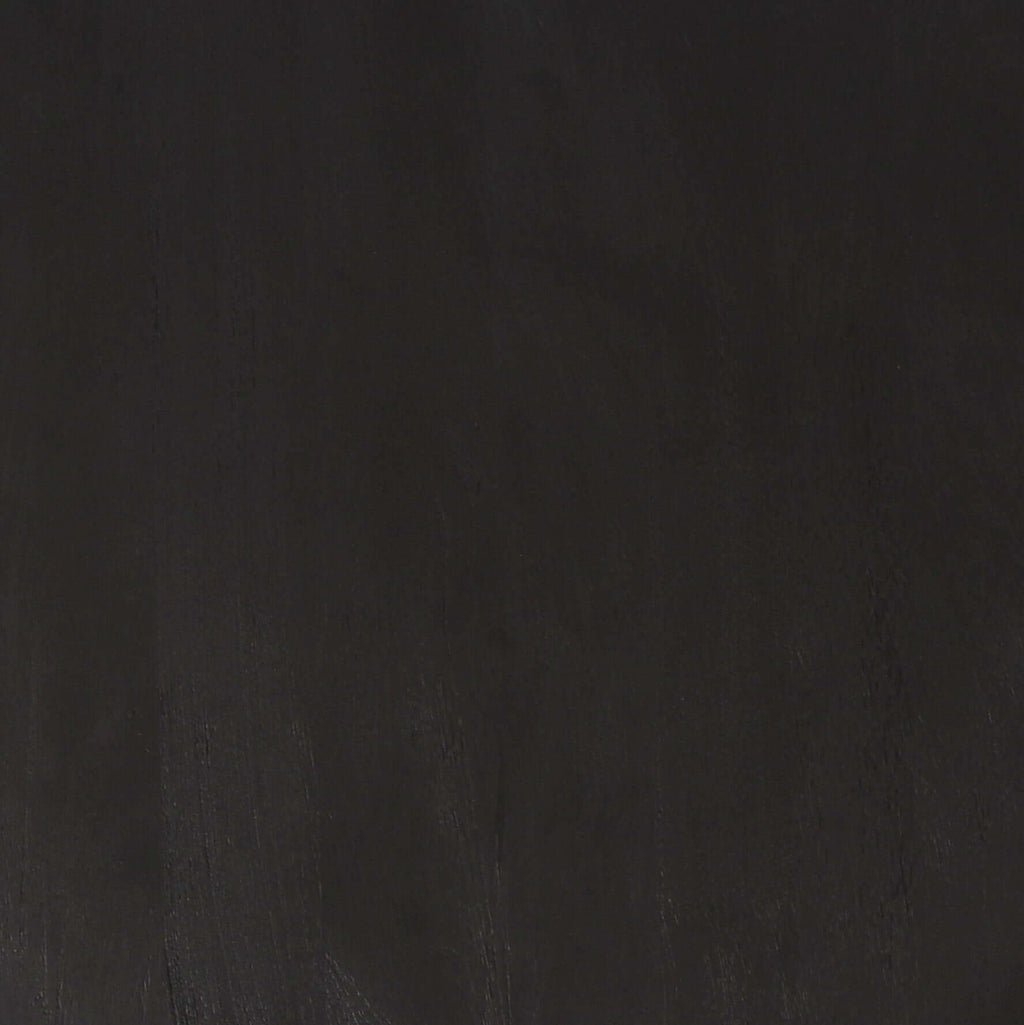 Watson Round Black Mango Wood Coffee Table 28